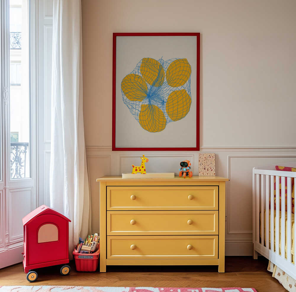 Citroner i Net Plakat