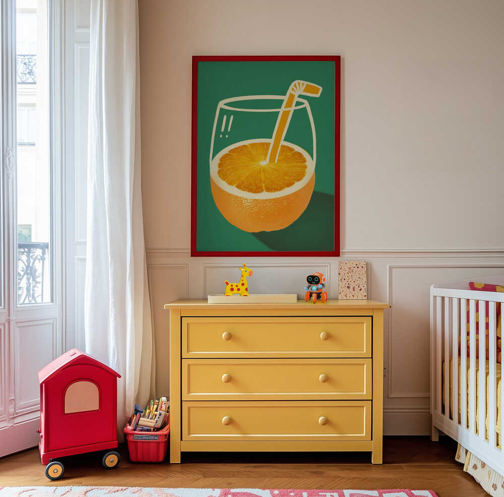 Varmende Appelsindrik Plakat