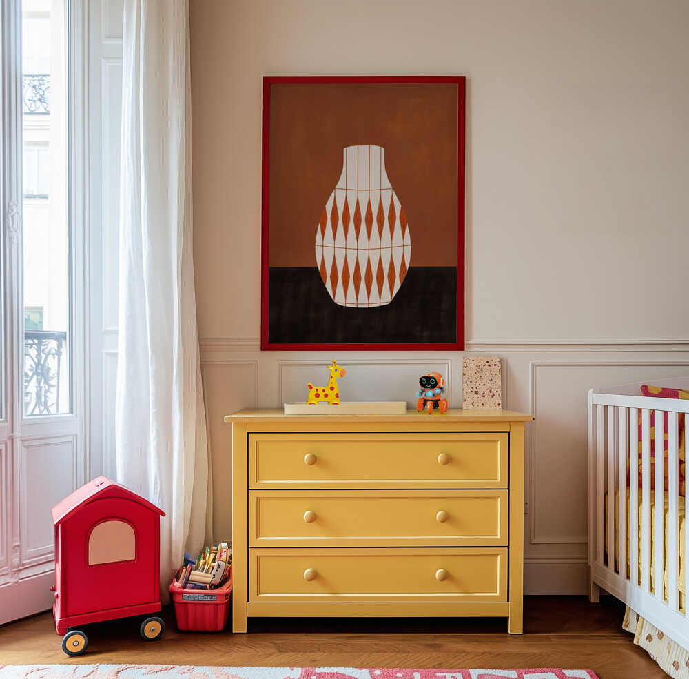 Terrakotta Vase Plakat