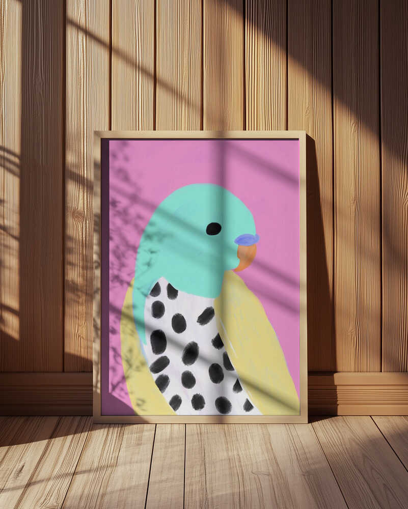 Prikket Undulat Plakat