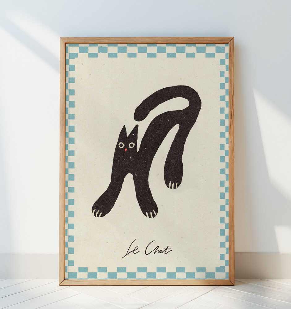 Le Chat Plakat
