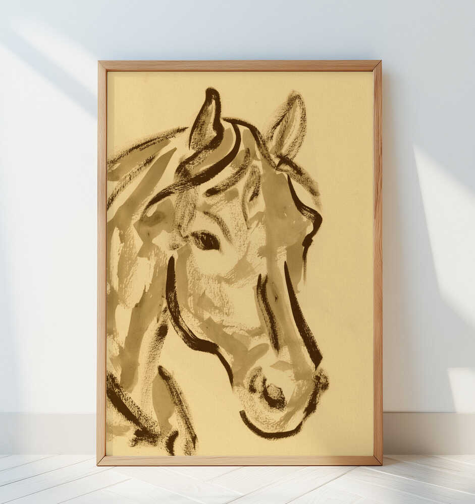 Galoperende Elegance Plakat