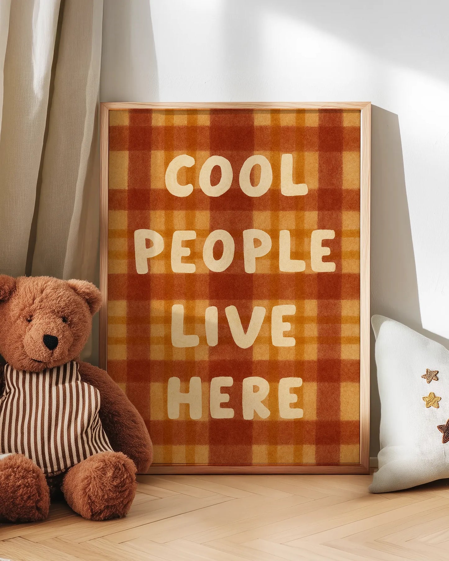 Cool People Live Here Plakat