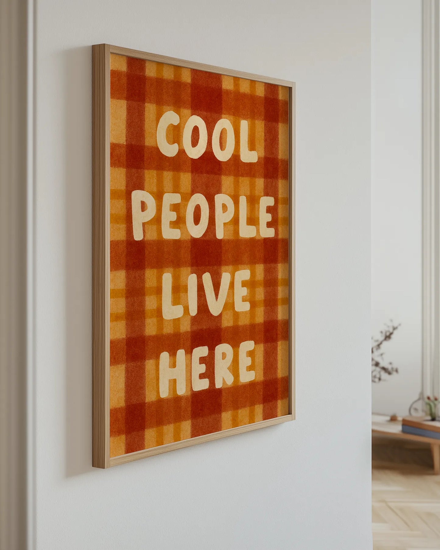 Cool People Live Here Plakat