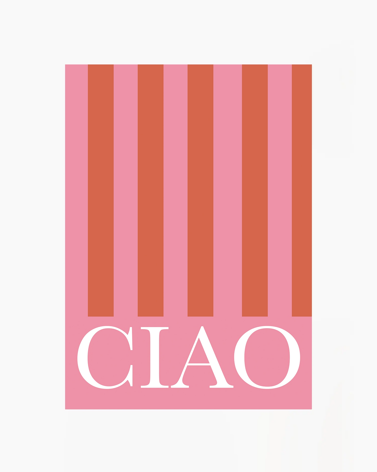 Ciao Striber Plakat
