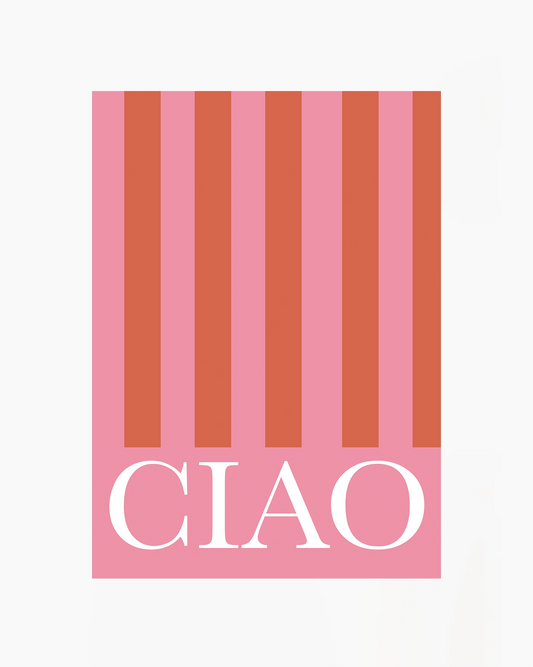 Ciao Striber Plakat
