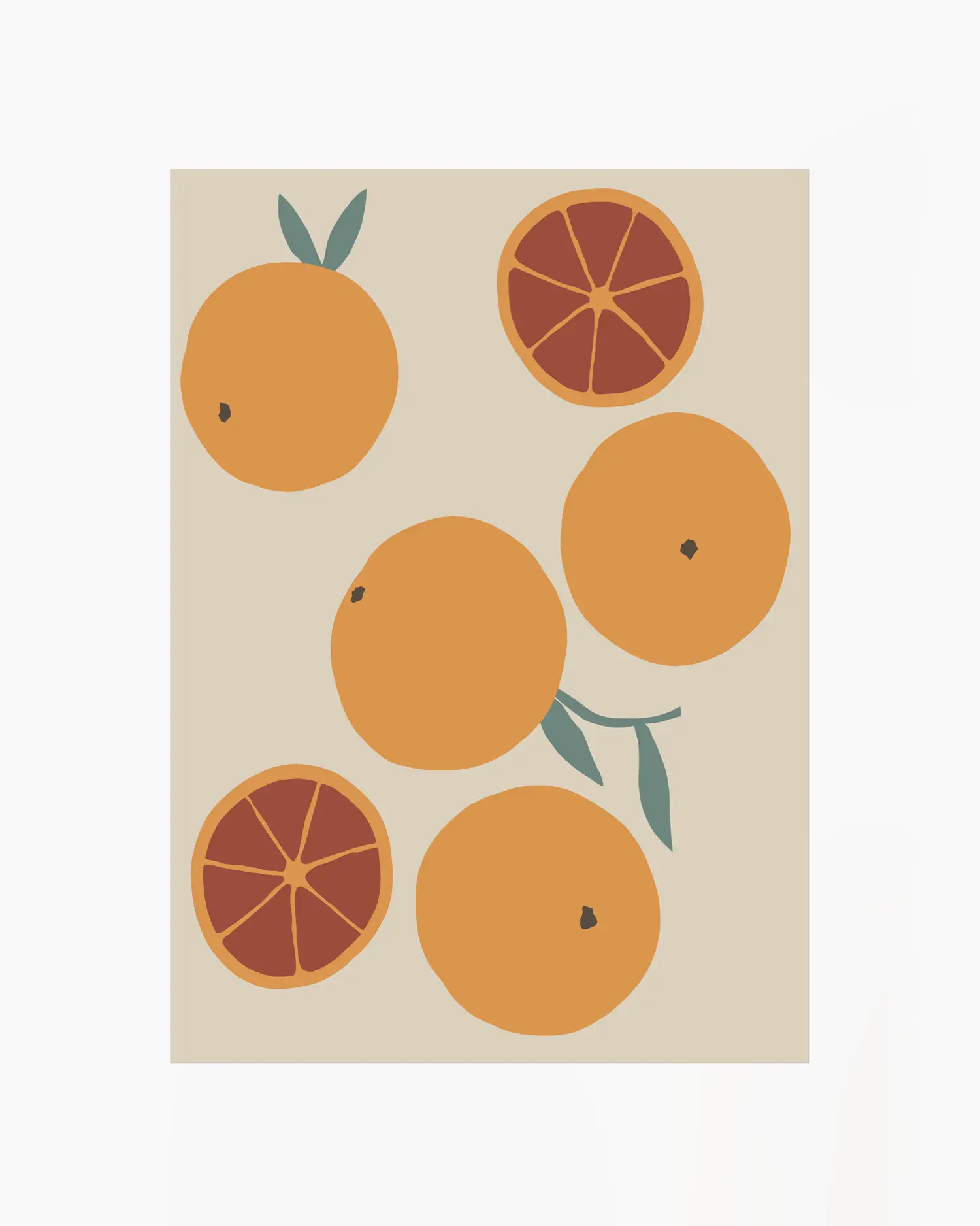 Warm, minimalist wall art in pastel golden yellow tones on a pastel golden yellow background.