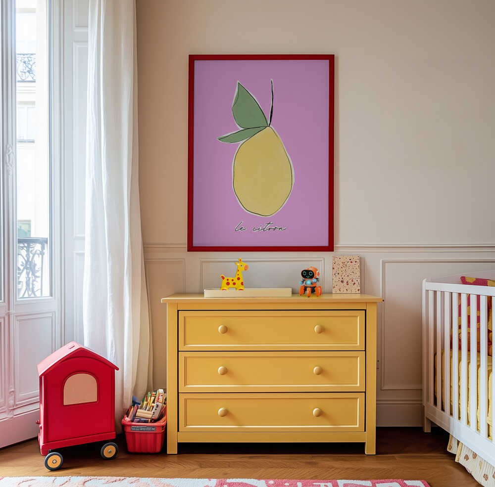 Le Citron Pink Plakat