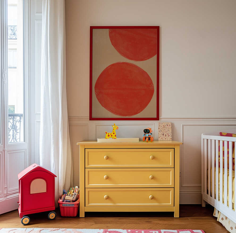 Karmesinblomst Plakat