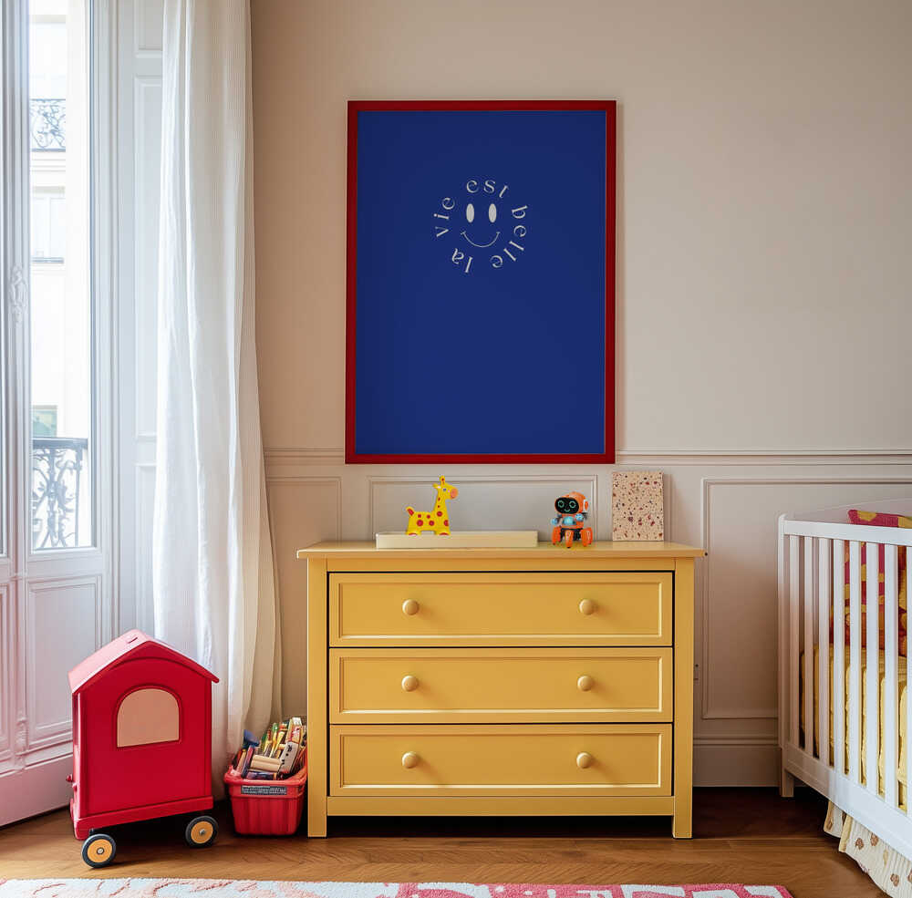 La Vie Est Belle Plakat