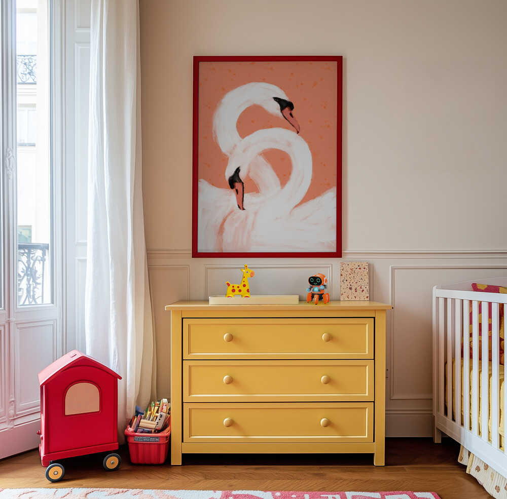 Yndefulde svaner Plakat