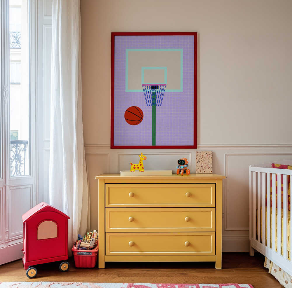 New York Basketball Plakat