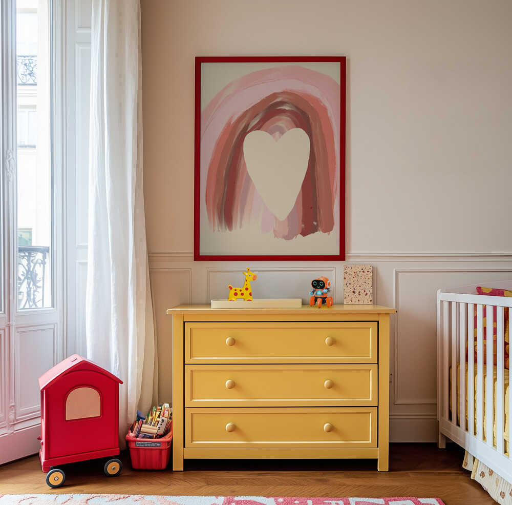 Hjertelig Regnbue Plakat