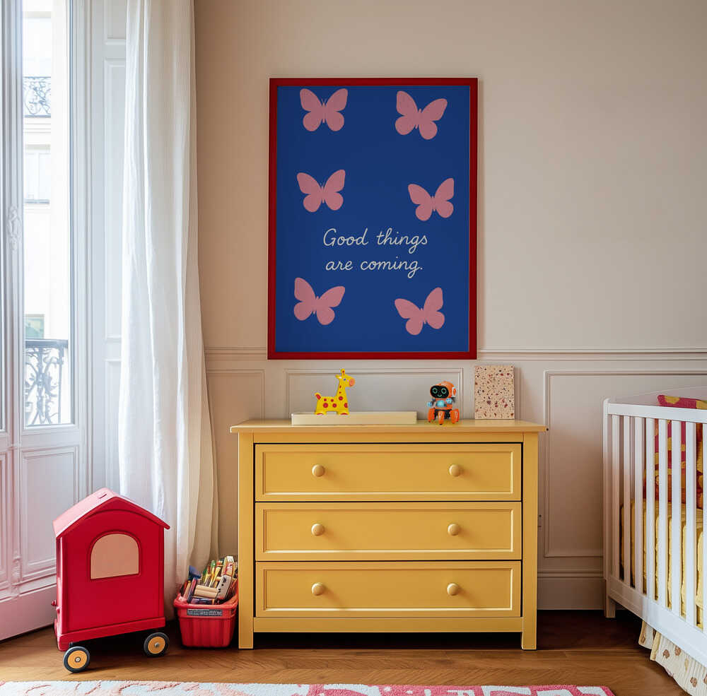 Sommerfuglehvisken Plakat