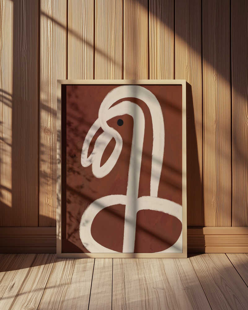 Curved Serenity Plakat