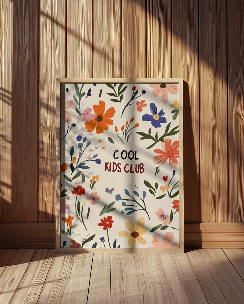 Blomstrende Sjov Plakat