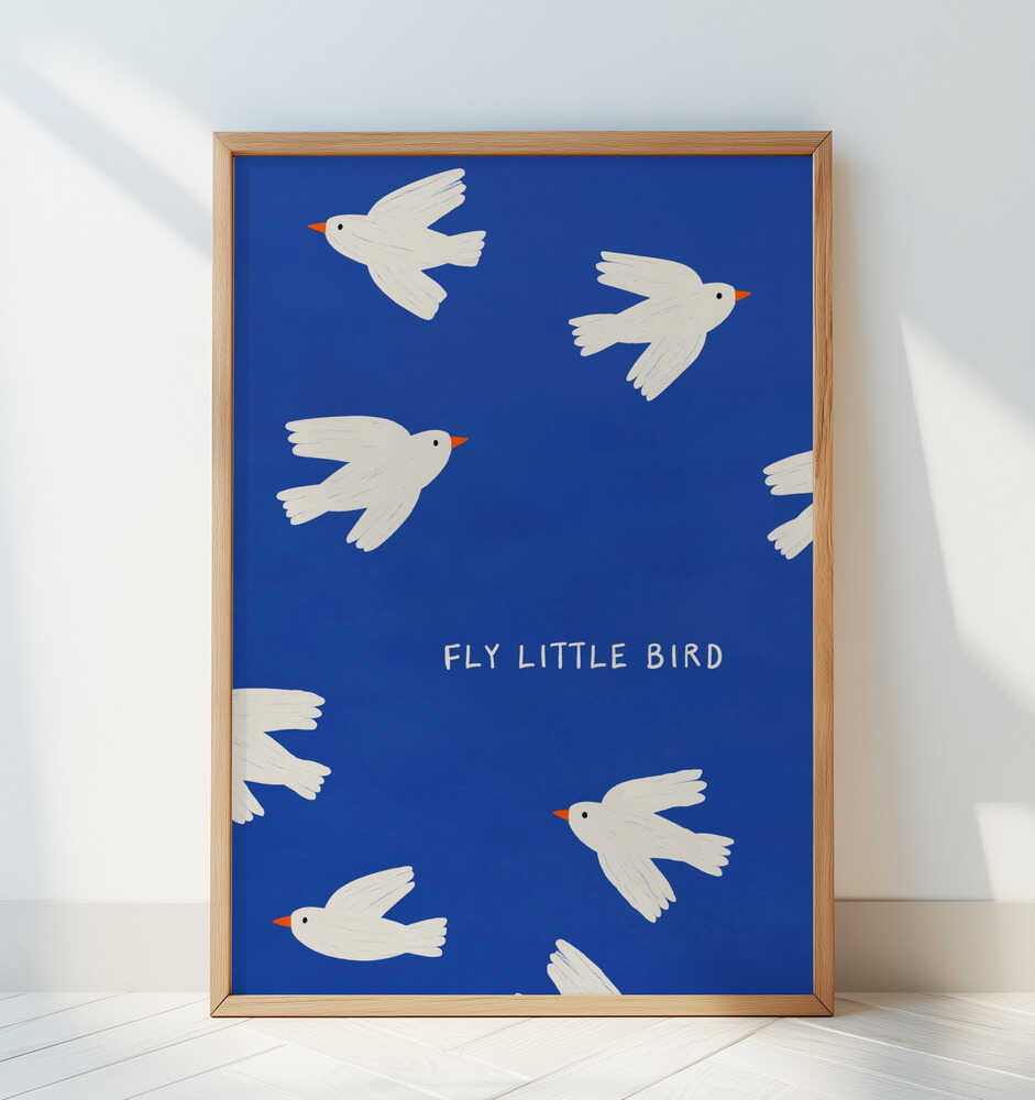 Flyv Lille Fugl Plakat