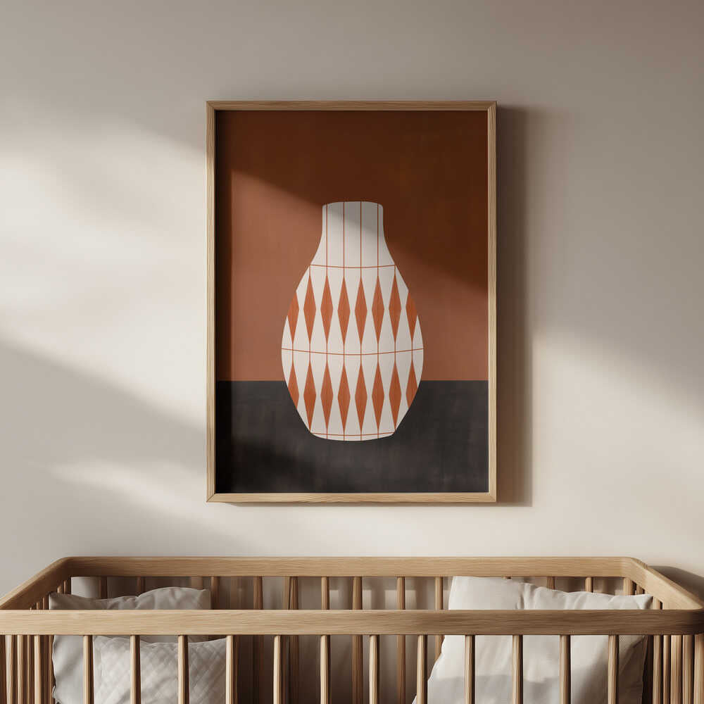 Terrakotta Vase Plakat