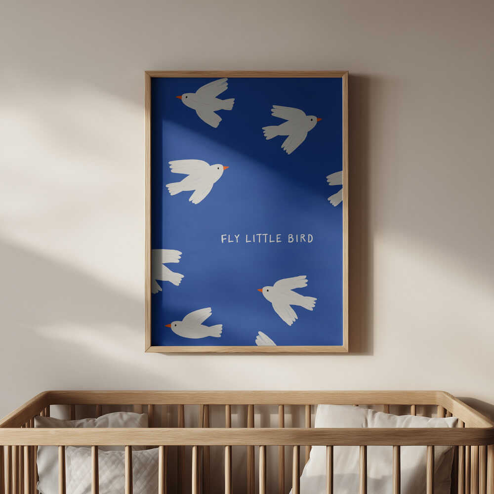 Flyv Lille Fugl Plakat